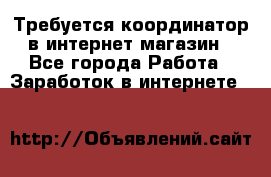 Требуется координатор в интернет-магазин - Все города Работа » Заработок в интернете   